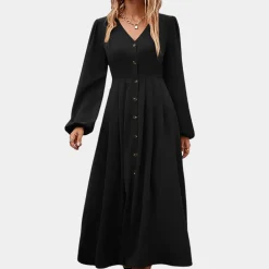 Jurken & Jumpsuits Dames*Nela - Klassieke en elegante damesjurk voor de zomer