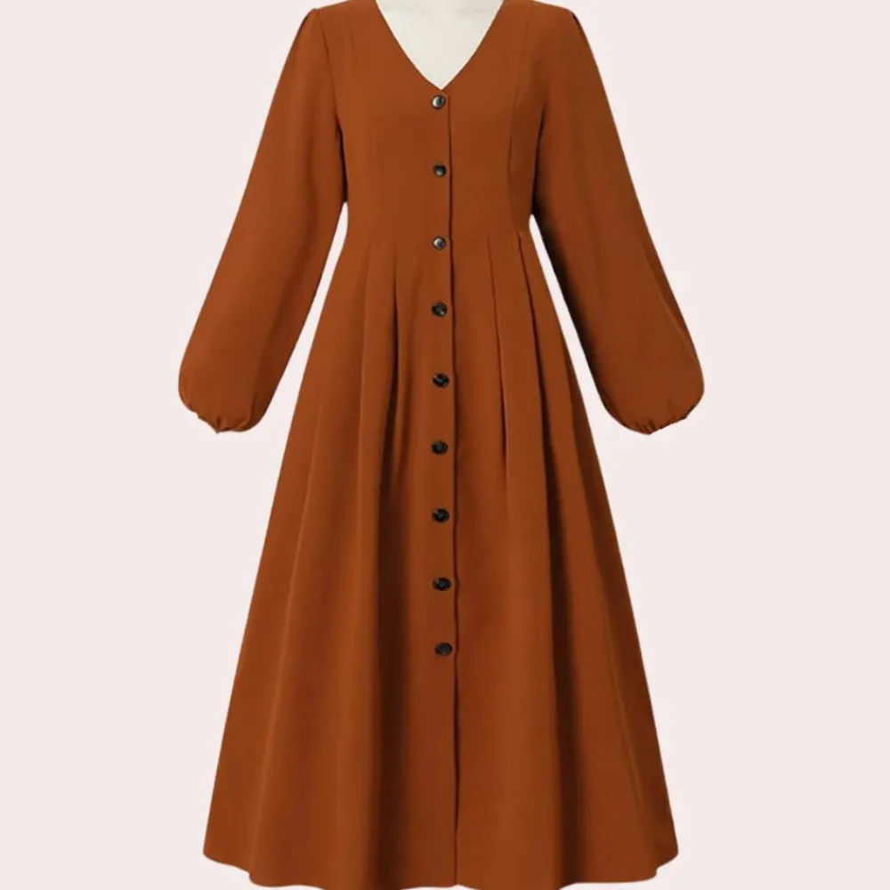 Jurken & Jumpsuits Dames*Nela - Klassieke en elegante damesjurk voor de zomer