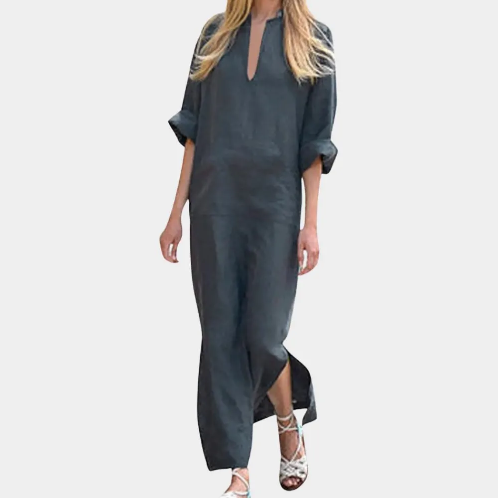 Jurken & Jumpsuits Dames*Nella - Comfortabele damesjurk voor de zomer