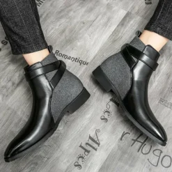 Schoenen Heren*NICO - Leren enkellaarsjes voor heren - Zomerse Stijl