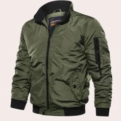 Jassen Heren*Nicolas - Stijlvol en winddicht bomberjack voor heren, perfect voor de lente en zomer