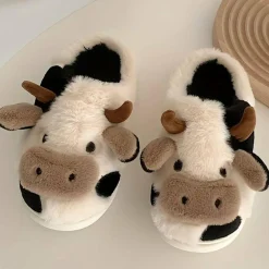 Damesschoenen*NICOLE - Zomerse koeien pantoffels