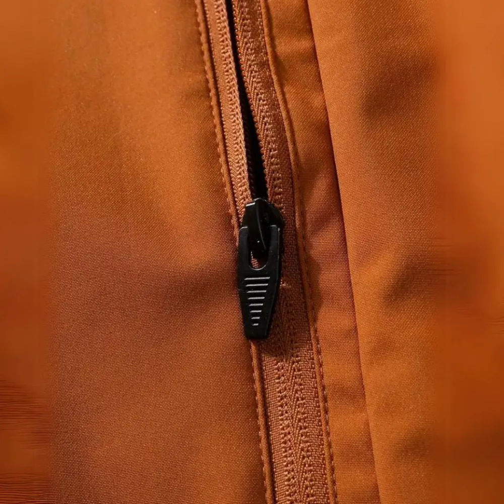 Jassen Heren*NIKOLAI - Waterdichte zomerjas met afneembare capuchon Karamel