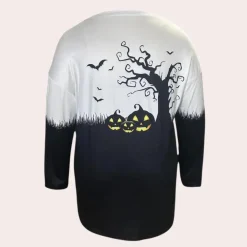 Truien & Vesten Dames*Nikolett - Lichte Zomer Halloween Sweatshirt voor dames