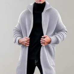 Truien & Vesten Heren*Nilo - Lang herenvest voor de zomer