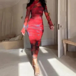 Jurken & Jumpsuits Dames*NINAS - Stijlvolle zomerse midi-jurk