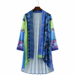 Truien & Vesten Dames*NOA - LANGE MOUW VINTAGE ZOMERTRUI