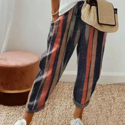 Broeken & Rokken Dames*Noelia - Casual en modieuze damesbroek voor de zomer