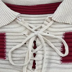 Truien & Vesten Dames*NOELY - Modieuze Lente/Zomer Trui voor Dames Rood