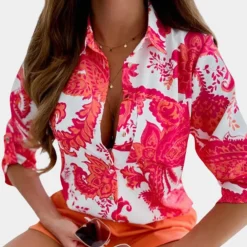 Blazers & Blouses Dames*Octavie - Stijlvolle damesblouse voor de zomer