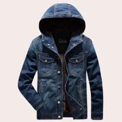 Jassen Heren*Odbart - Stijlvol Denim Zomerjas voor Mannen in Casual Stijl