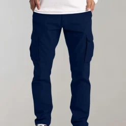 Broeken Heren*Odger - Lichte cargo broek voor heren, perfect voor de zomer