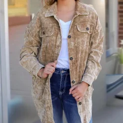 Jassen Dames*OLIVETTE - Luchtige Zomerjas Ontspannen Oversized voor Dames