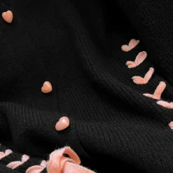 Truien & Vesten Dames*OLIVIA - Luchtig Klassiek Vest voor Dames - Zomereditie Zwart