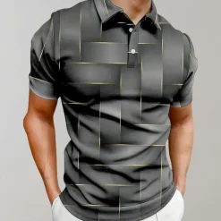 Shirts Heren*Omer - Heren zomer poloshirt