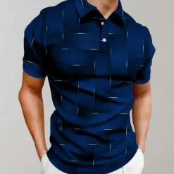 Shirts Heren*Omer - Heren zomer poloshirt