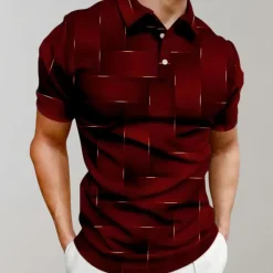 Shirts Heren*Omer - Heren zomer poloshirt