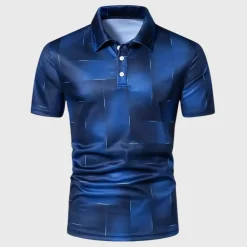 Shirts Heren*Omer - Heren zomer poloshirt