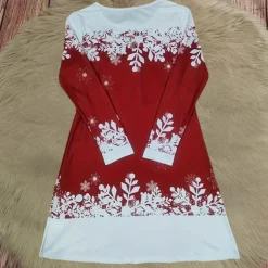 Jurken & Jumpsuits Dames*ONDINA - Luxe Zomerjurk voor Dames Rood