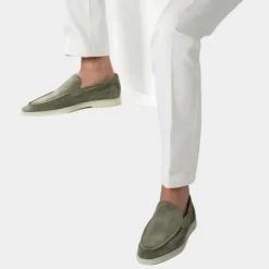 Schoenen Heren*Onuha - Comfortabele zomerse loafers voor mannen Lichtgrijs