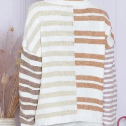 Truien & Vesten Dames*OPALINE - Stijlvolle Zomerse Trui voor Dames Wit