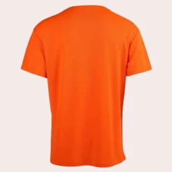 Shirts Heren*zomer t-shirt met ronde hals Oranje
