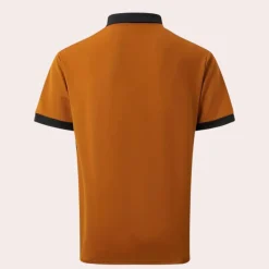 Shirts Heren*zomeroverhemd met korte mouwen voor heren Oranje