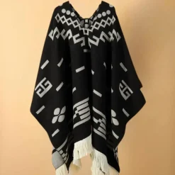 Truien & Vesten Heren*ORLANDO - Stijlvolle Zomer Poncho voor Heren