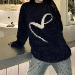 Truien & Vesten Dames*Orsola - Comfortabele zomerse damestrui Zwart