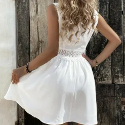 Jurken & Jumpsuits Dames*OTA - Elegante zomerse mini jurk