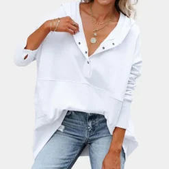 Jassen Dames*Oversized zomer hoodie voor dames