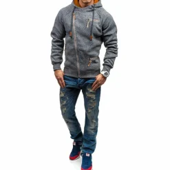 Truien & Vesten Heren*Paul - Luchtig fleece vest met capuchon voor heren, ideaal voor lente en zomer