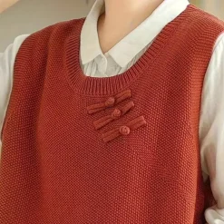 Truien & Vesten Dames*Penina - Elegant geborduurd damesvest met bloemen voor de zomer