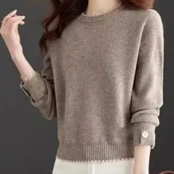 Truien & Vesten Dames*Peninah - Stijlvolle zomerse trui met ronde hals voor dames