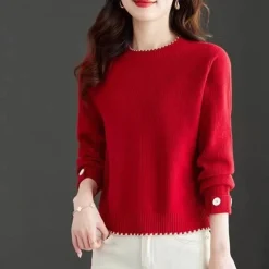 Truien & Vesten Dames*Peninah - Stijlvolle zomerse trui met ronde hals voor dames