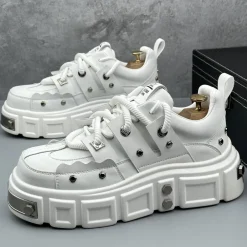 Schoenen Heren*PETER - Klassieke Zomerschoenen voor Heren Wit