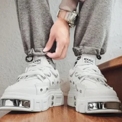 Schoenen Heren*PETER - Klassieke Zomerschoenen voor Heren Wit