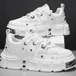 Schoenen Heren*PETER - Klassieke Zomerschoenen voor Heren Wit