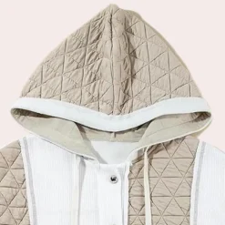 Jassen Dames*PHILOMENE - Stijlvolle Zomerjas Met Capuchon voor Dames Wit