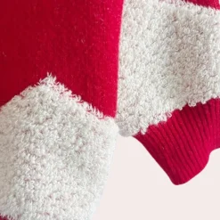 Truien & Vesten Dames*PHOEBIE - Geraffineerde Kersttrui voor Dames Rood