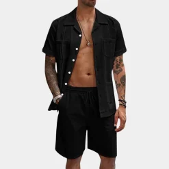 Sets Heren*Piero - Stijlvolle zomerse tweedelige herenset