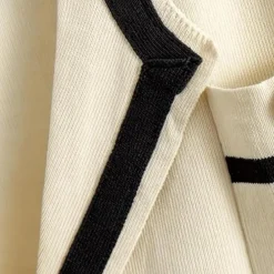 Sets Dames*Polixeni - Luchtige gebreide 2-delige zomerset voor dames Wit