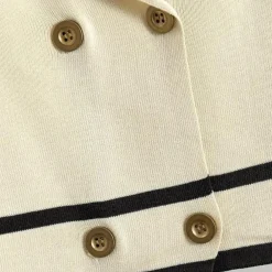 Sets Dames*Polixeni - Luchtige gebreide 2-delige zomerset voor dames Wit