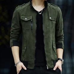 Jassen Heren*Radu - Moderne Cargo-jack met Functionele zak voor de Zomer