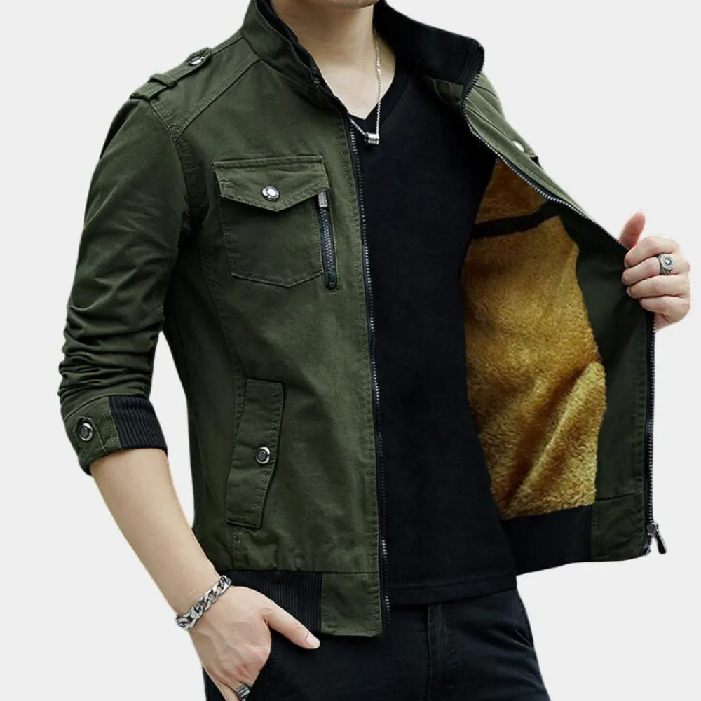 Jassen Heren*Radu - Moderne Cargo-jack met Functionele zak voor de Zomer