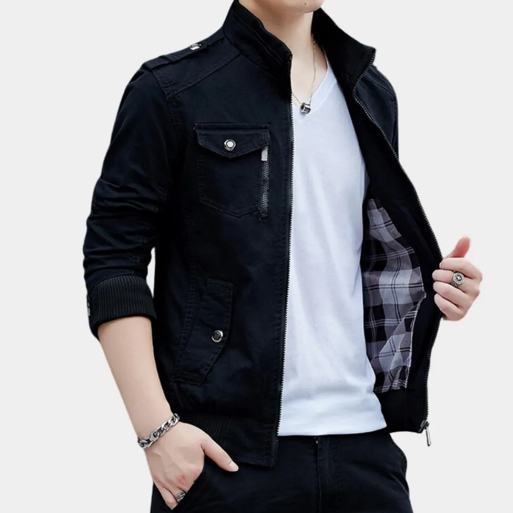 Jassen Heren*Radu - Moderne Cargo-jack met Functionele zak voor de Zomer