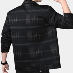 Jassen Heren*RANDY - Luxe Zomerjas voor Heren Zwart