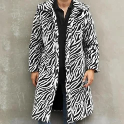 Jassen Heren*RANDY - Trendy Winterjas voor Heren Lichtgrijs