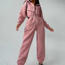 Jurken & Jumpsuits Dames*REBECCA - Luchtige Zomer Jumpsuit met Kap voor Dames