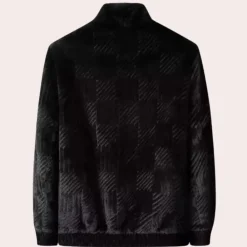 Jassen Heren*REGGIS - Moderne Winterjas voor Heren Zwart